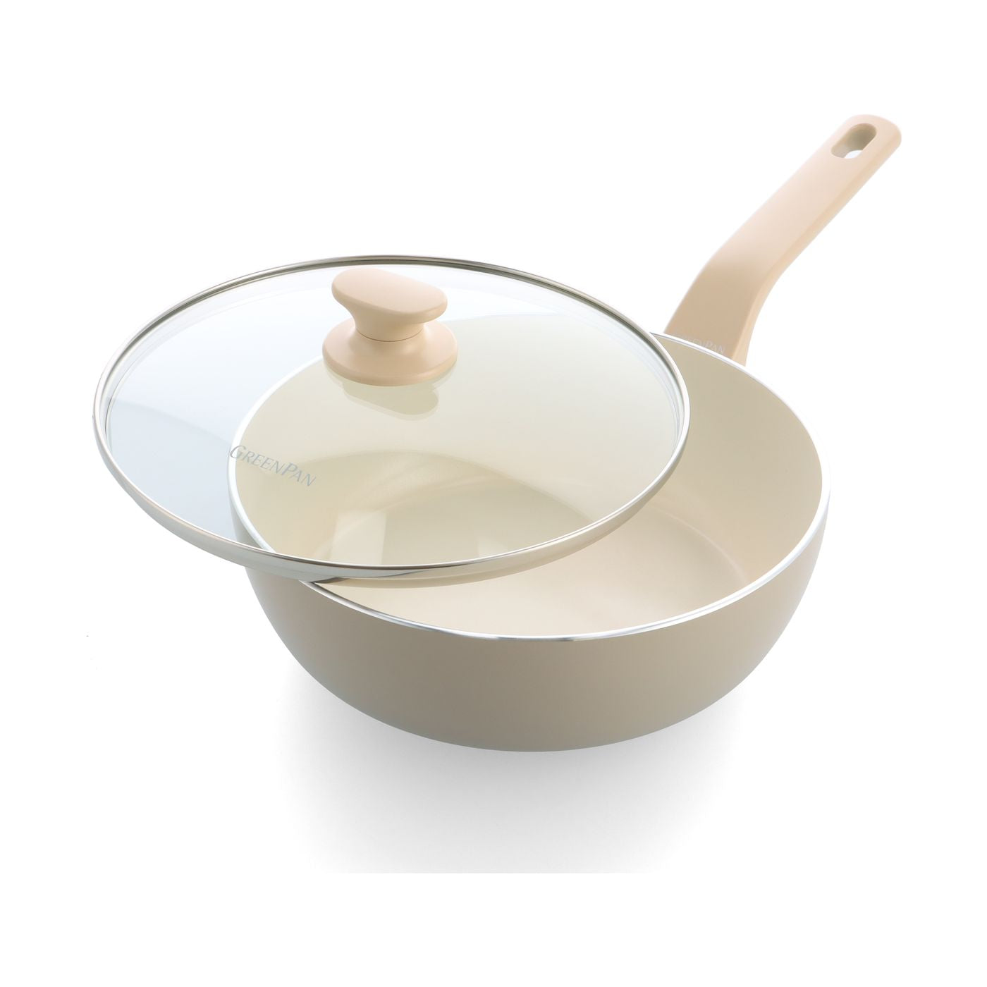 New Essence Ceramic Chef Easy Clean Fry Pan 24cm with lid