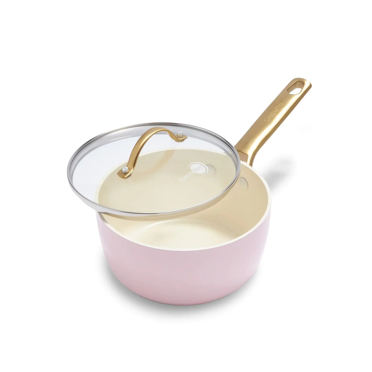 Padova Pink SaucePan with Lid 18cm