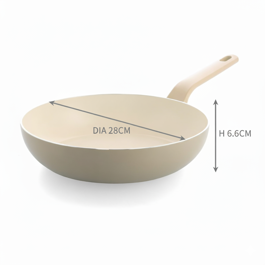 New Essence 陶瓷易潔深煎鍋 28cm
