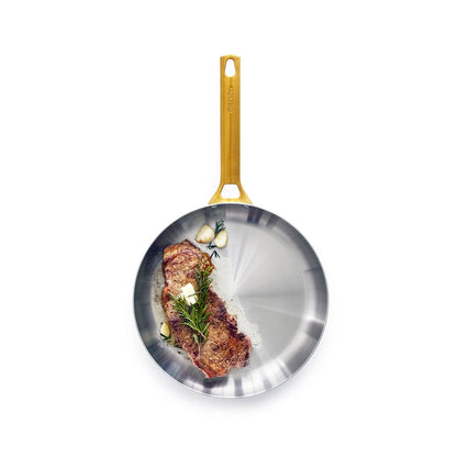 GreenPan Padova Stainless Steel Frypan 28cm