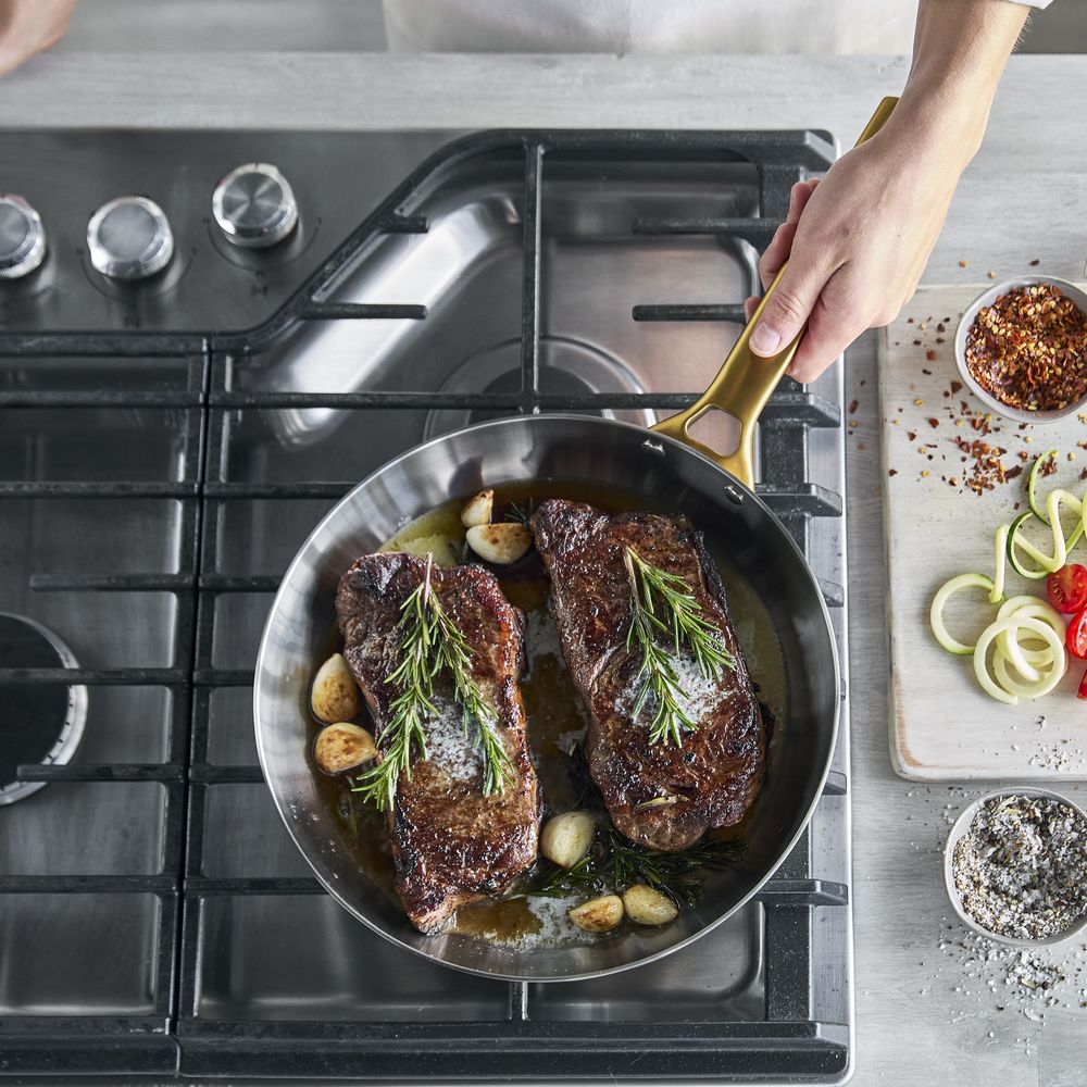 GreenPan Padova Stainless Steel Frypan 28cm