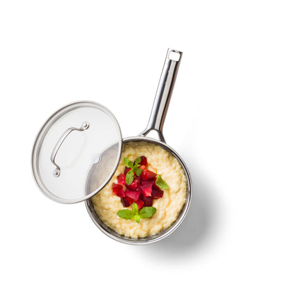 APEX Saucepan 18cm with Glass Lid CC010625