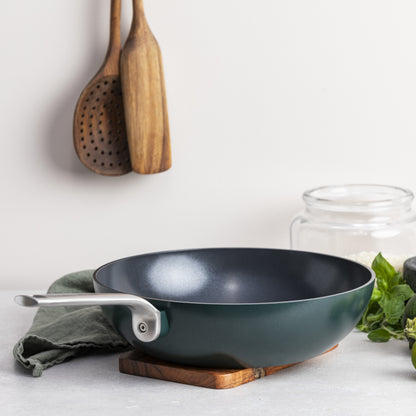 Evolution 陶瓷不沾中式炒鍋 28cm 連保護墊 CC008210