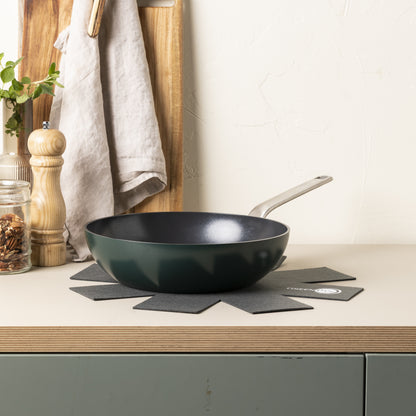 Evolution 陶瓷不沾中式炒鍋 28cm 連保護墊 CC008210